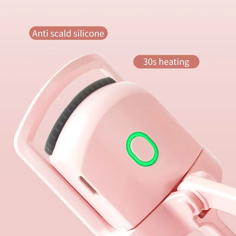 USB Rechargeable Heated Eyelash Curler – 8s Fast Heating Lash Lifter