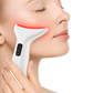 LED Face and Neck Massager (Blue, Red, Purple) for Wrinkles, Acne and Puffiness
