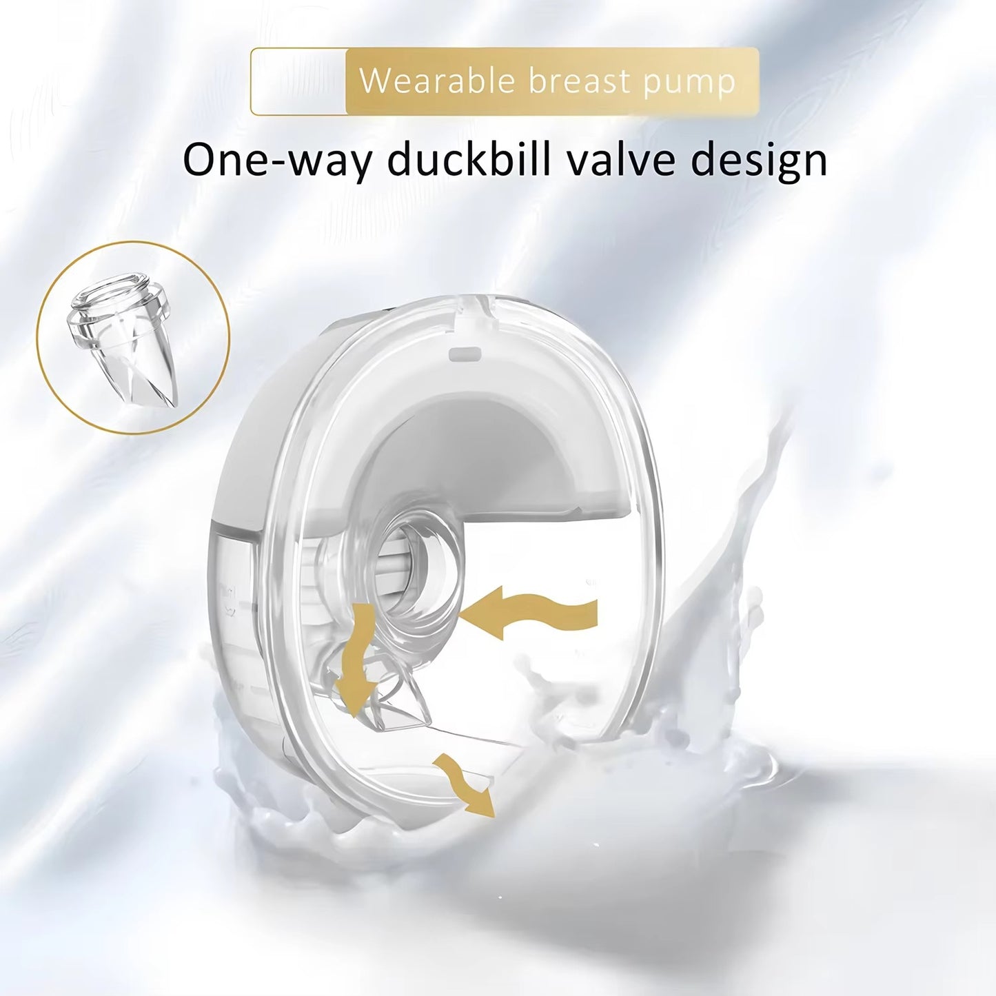 Hands-Free Portable Electric Breast Pump