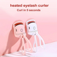 USB Rechargeable Heated Eyelash Curler – 8s Fast Heating Lash Lifter